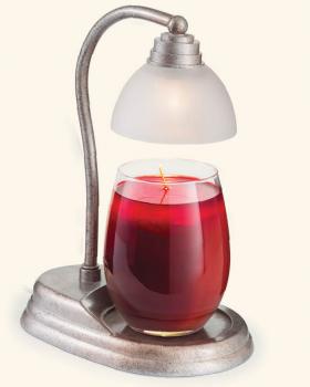 Candle Warmers AURORA Lampe für Duftkerzen im Glas Taupe